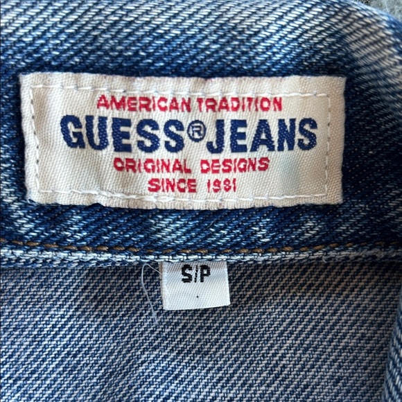 Guess Blue Denim Vest - Picture 4 of 7